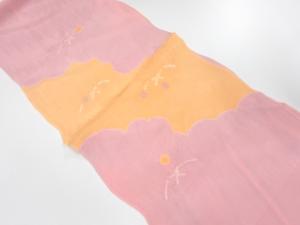 未使用品　正絹　絞り　帯揚げ